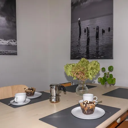 Apartment 096 Maisonette-fewo Havenkante Mit Direktem Zugang Zum Suedstrand Wilhelmshaven